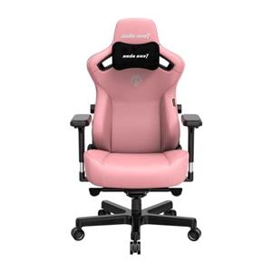 صندلی گیمینک Anda Seat Kaiser-3 Large -Premium Ergonomic Gaming/صندلی اداری با پشتیبان بالش گردن فوم مموری مغناطیسی  چرم پی وی سی صورتی -AD12YDC-L-01-P-PVC  ارسال 15 الی 20 روز کاری