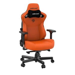 صندلی گیمینگ Anda Seat Kaiser-3 Large -Premium Ergonomic Gaming/صندلی اداری با فوم مموری مغناطیسی پشتی بالش گردن  چرم PVC نارنجی -AD12YDC-L-01-O-PVC  ارسال 15 الی 20 روز کاری