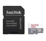 SanDisk Ultra UHS-I Class 10 80MBps microSDXC With Adapter - 64GB