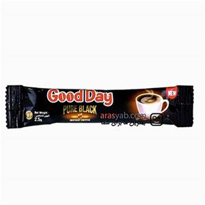 قهوه فوری گود دی good day با طعم بی نظیر و انرژی بخش وزن 2/5 گرم 