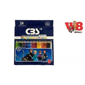 مداد رنگی 24 رنگ مدل CBS