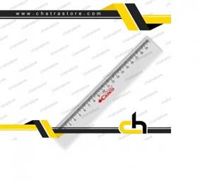 خط کش 20 سانتی CANCO -  کریستال – بسته 128 عددی