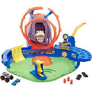 ماشین بازی Toy Car Hot Wheels Monster Trucks Vulkan Arena Playset متل آمریکا