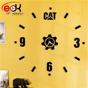 ساعت دیواری فانتزی طرح cat 