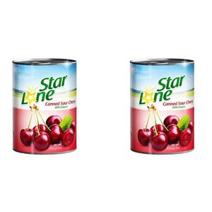کمپوت آلبالو لون استار - 370 گرم بسته 2 عددی