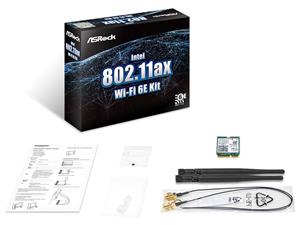کارت شبکه ازراک مدل Intel 802.11ax Wi-Fi 6E Kit با رابط CNVio2