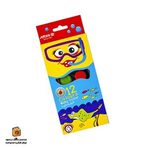 آبرنگ 12 رنگ آریا مناسب برای بازی و سرگرمی کودکان