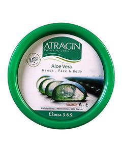 کرم مرطوب کننده آلوئه ورا مدل کاسه ای عطرآگین 