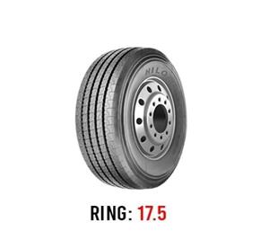 لاستیک خودرو هیلو مدل 366 (گل جلو) سایز 235/75r17.5