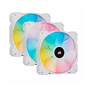 فن کیس کورسیر iCUE SP120 RGB ELITE White بسته 3 عددی