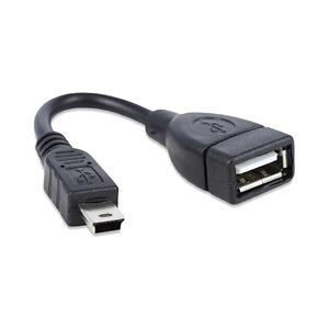 OTG کابل دار MINI USB به USB ضخیم پی نت کد 1213