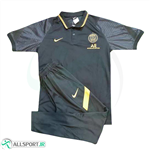 پلوشرت شلوار پاریسن ژرمن Paris Saint Germain Polo shirt Jersey Black Gold 