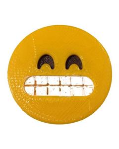 آهنربای یخچالی ایموجی مدلBare Teeth Smile Bare Teeth Smile Emoji Magnet