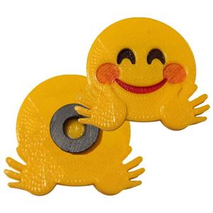 مگنت یخچالی ایموجی مدلHug Hug Emoji Magnet