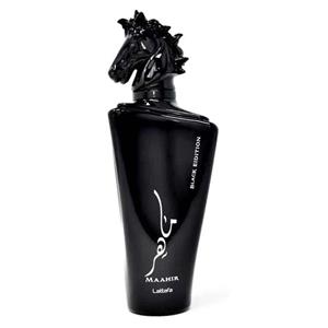 ادو پرفیوم مردانه و زنانه Lattafa Perfumes Maahir Black Edition حجم ۱۰۰ میلی لیتر