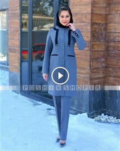 مانتو شلوار اداری زنانه مدل ورونیکا کد 885