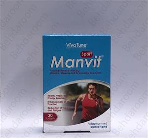 Viva Tune Manvit Sport 30 Softgels