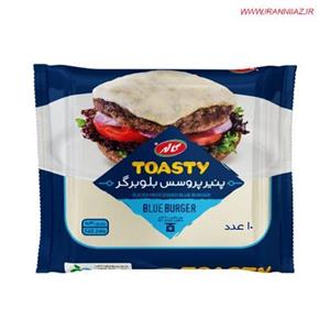 پنیر پروسس بلوبرگر 10 عددی کاله 180 گرمی