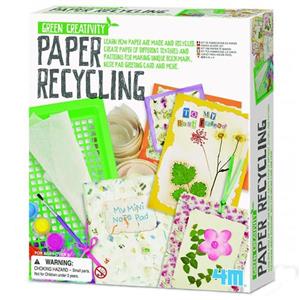 کیت آموزشی 4ام مدل بازیافت کاغذ کد 04562 4M Paper Recycling 04562 Educational Kit