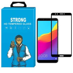 محافظ صفحه نمایش شیشه ای استرانگ مدل Hyper Fullcover مناسب برای گوشی هواوی Y7 Prime 2018 
