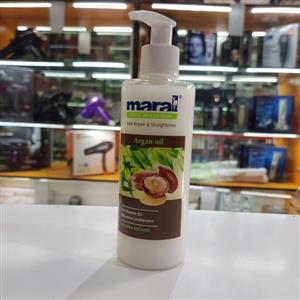 کرم مو مارال حاوی روغن آرگان بدون آبکشی ترمیم کننده و صاف کننده مو 250 میل