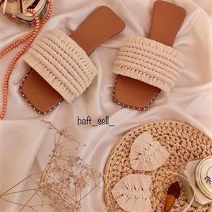 صندل شیک و ساده مکرومه