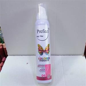 موس مو رنگی فانتزی پرفکت رنگ رز صورتی 04Prefect Colored Hair Mousse 04-Rose Pink 150ml 