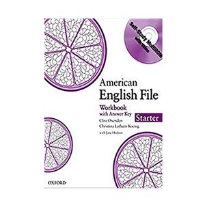 کتاب American English file starter یه همراه cd و کتاب کار