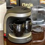 قهوه ساز فلاویا مدل FL-200 با 2 عدد فنجان سرامیکیلطفا قبل ثبت موجودی بگیرید