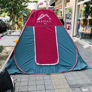 چادر مسافرتی 12 نفره مدل برنو کف ضخیم ارتفاع افرود کمپ  جنگل سفر کوه کد 54
