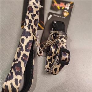 قلاده گردنی به همراه بند قلاده