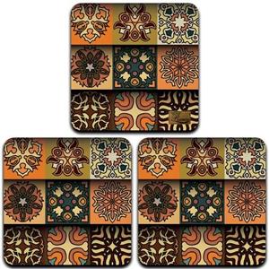 زیر لیوانی چوبی رنس مدل C3-42528 بسته 3 عددی
