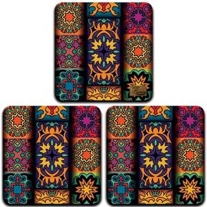 زیر لیوانی چوبی رنس مدل C3-42525 بسته 3 عددی
