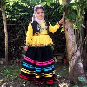 لباس محلی دخترانه 6 تا 7 سال کد7