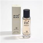 عطر جیبی زنانه مونت بلانک پرنسس روونا مدل Girl Mint Black Embrace حجم 30 میلی لی