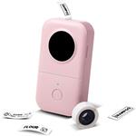Label Printer-Phomemo D30 Mini Portable Thermal Labeler Mini Label MakersBluetooth ConnectionHome Office OrganizationGift for WomenCute School SuppliesUSB Rechargeable-Pink - ارسال 10 الی 15 روز کاری