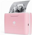 Phomemo M04S Portable Printer- Bluetooth Inkless Thermal Sticker Printer - Compatible with iOS and Android for Instantly Print Documents NotesLaebl with 300dpiSupport 53/80/110mm Paper Width Pink  - ارسال 10 الی 15 روز کاری