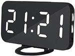 LED Digital Alarm Clock With USB Port For Phone Charger Touch-Activited Snooze Desktop Office Table Hotel Clocks - ارسال 10 الی 15 روز کاری