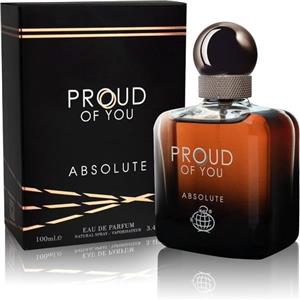 عطر مردانه پراد اف یو ابسولوت فراگرنس ورد 100 میل  Fragrance World Proud of You Absolute