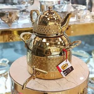 کتری قوری طلایی