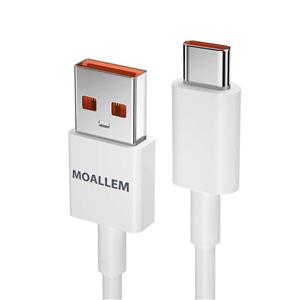 کابل تبدیل USB به USB-C مدل 6A طول 1 متر