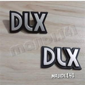 آرم نوشته DLX درب صندوق عقب پراید 141