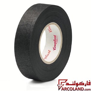 چسب پارچه ای سیم کشی خودرو کروپلاست مدل نمدی نسوز کدCR2