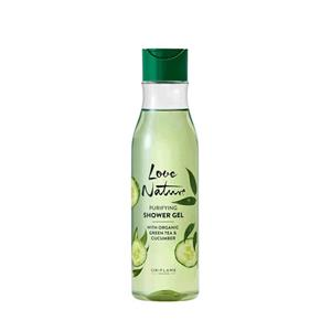 شامپو ژل چای سبز و خیار ارگانیک 250 میل اوریفلیم لاو نیچر Oriflame Love Nature