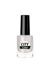 لاک ناخن سیتی کالر City color رنگ خاکستری شاینی شماره 82 گلدن رز Golden Rose