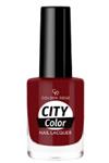 لاک ناخن سیتی کالر City color رنگ قرمز گوجه ای شماره 47 گلدن رز Golden Rose