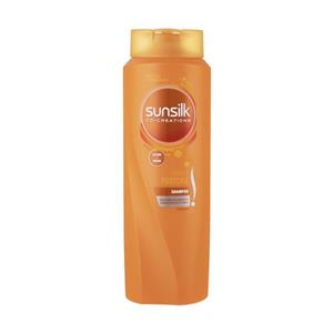 شامپو مناسب موهای آسیب دیده سان سیلک 600 گرمی Sunsilk Calcium and Keratin Restore Shampoo 600 ml