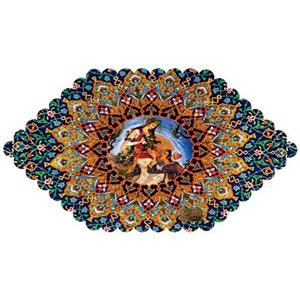 رومیزی مخمل رنس مدل T17-42416 سایز  30x50 سانتی متر