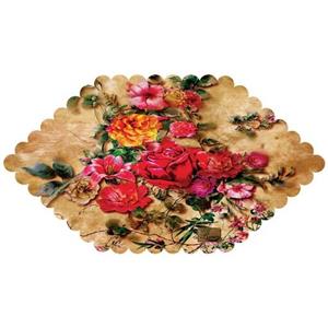 رومیزی مخمل رنس مدل T17-42825 سایز  30x50 سانتی متر