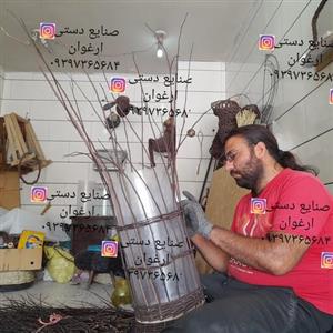تنگ ماهی یا اکواریوم ماهی کاری زیبا و شیک با چوب ارغوان